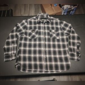 Jachs New York Flannel - Men's XL - Black & Grey